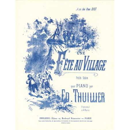 p02211-thuillier-edouard-antoine-une-fête-au-village