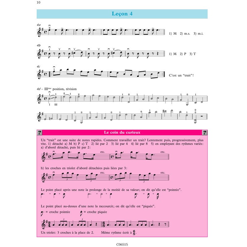 Les lecons de piano - Partitions - Méthodes
