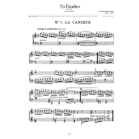 Etudes (25) Op.100