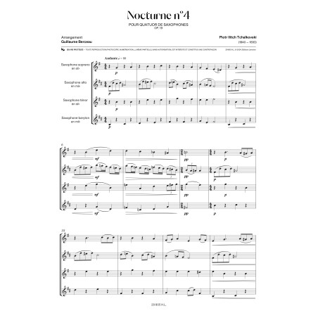Nocturne n°4 Op.19