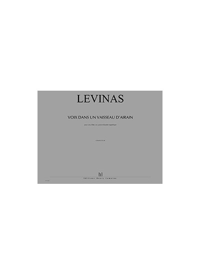 27212-levinas-michael-voix-dans-un-vaisseau-airain