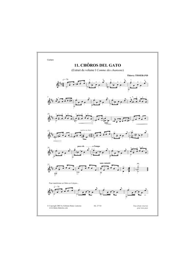 Je Deviens Guitariste - Professeur - Volume 1 - TISSERAND - Partition